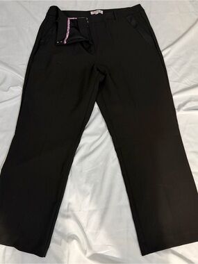 Nanette Lepore Black Dress Trousers. Size 14